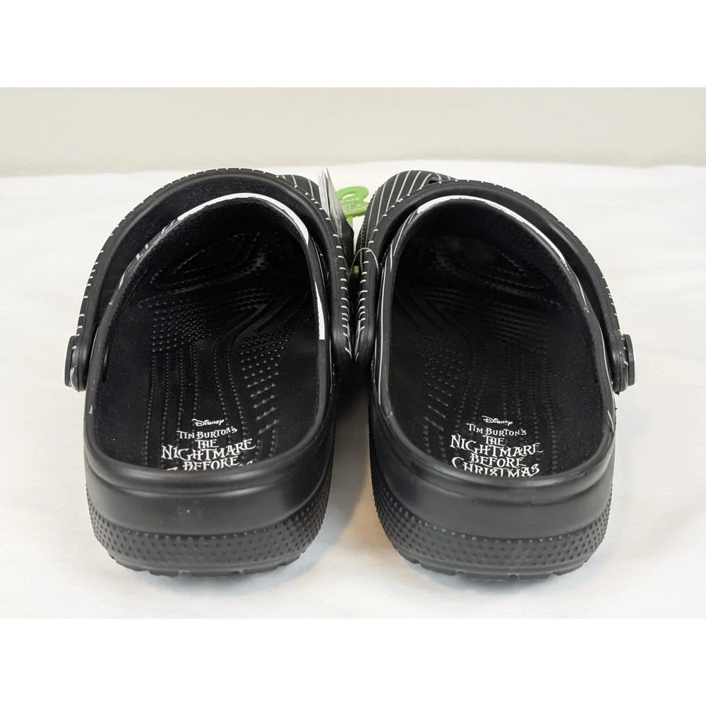 Crocs Nightmare Before Christmas Jack Skellington Clogs M10 W12 NWT